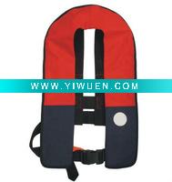Wholesale automatic marine inflatable life vest jacket