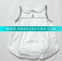 Wholesale 2011 100%cotton baby dress