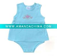 Wholesale Baby Romper, Baby Girls' Romper Dress, Baby Dress, Baby Clothes