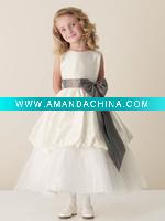 Wholesale baby dress ,child dress,kid dress , Flower gril dress , little queen dress , girl dress , FS-354