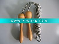 Wholesale wooden craft skipping rope
