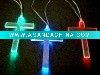 Wholesale party supplies toys accessories flashing led necklace
