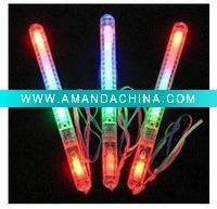 Wholesale LED Flashing light up wand novelty toy,glow sticks Halloween party accessory