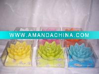 flower shape floating candle