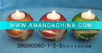 Wholesale glass candle holder