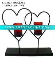Wholesale Valentine metal candle holder