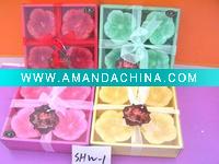 Wholesale art craft floating candle set gift