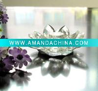 Wholesale Lotus Crystal candle holder