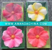 Wholesale Decorative flower floating candle