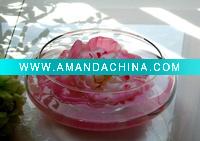 Wholesale glassware clear glass floating candle bowl