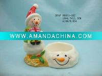 Ceramic candle holder