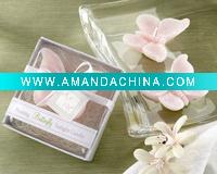 Wholesale Wedding gift candles-Floating Butterfly Tea Light in Garden-Themed Gift Box