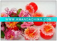 Wholesale Art flower floating candle