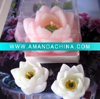 Wholesale floating lotus candle
