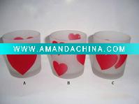 Wholesale New-developed glass candle holder good for wedding decoration