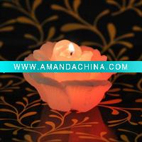Wholesale rose floating led candle