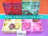 Wholesale art craft floating candle set gift