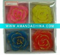 Wholesale flower floating candle