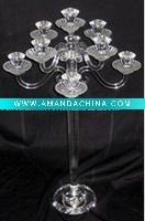 Wholesale decorative crystal candle holder