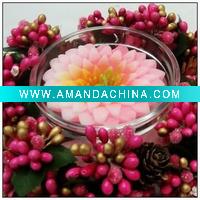 Wholesale Art flower floating candle