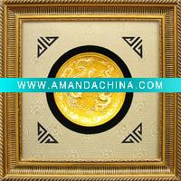 Wholesale Golden Lacquer Thread Sculpture
