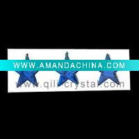 Wholesale hollow glass Christmas home decoration