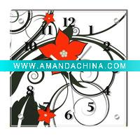 Wholesale Home Decoration -Glass & MDF Clock