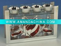 Wholesale glass tea light candle holder,home decoration,new product