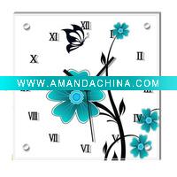 Wholesale Home Decor --Glass & MDF Clock