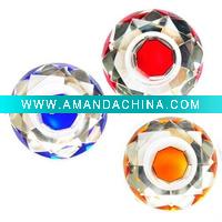 Wholesale Home Decoration crystal ball candle holder