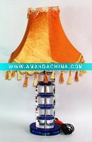 Wholesale Blue Modern led crystal glass home decoration lights