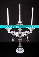 Wholesale home decorative crystal candle holder