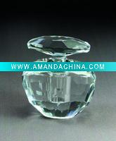 Wholesale fancy home decorative decanter crystal perfume bottle