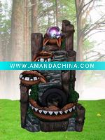 Wholesale polyresin water fountain, home decoration