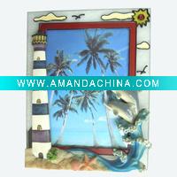 Fashion beach photo frame , home decoration, promotional gifts