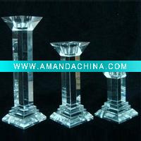 Wholesale decorative crystal candlestick