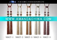 Wholesale Crystal Curtain Tieback Tassel in rayon for home decoration