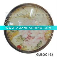 Wholesale Home decoration magnetic glass icebox sticker
