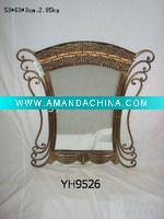 Wholesale unique style metal mirror home decor