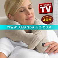 Wholesale Cozy Neck Vibrating Massage Belt with Coral Fleece