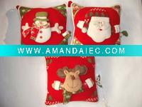 Wholesale christmas chair back cushion,christmas gift