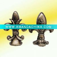 Wholesale ceramic fleur-de- lis decoration