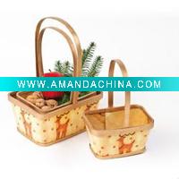 Wholesale home decoration of bamboo basket