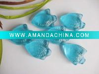 Wholesale Fish-shaped Glass Crafts/Glass Decoration