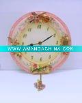 Wholesale poly resin Bedroom clock home decor