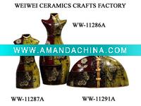 Wholesale ceramic & porcelain vase or fllower vase for home decoration.