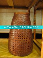 Wholesale Home decoration bamboo lantern ,bamboo fabric bamboo lantern bamboo crafts