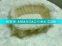 Wholesale Home decorations/storage /home storage/storage baskets/lace wicker storage