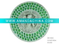 Wholesale Round ceramic step stone garden decoration