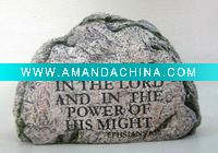 Wholesale polyresin stone decoration